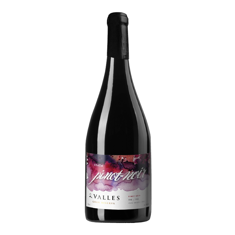 Peralillo Wines 2 Valles Gran Reserva Pinot Noir Caja 6 UN